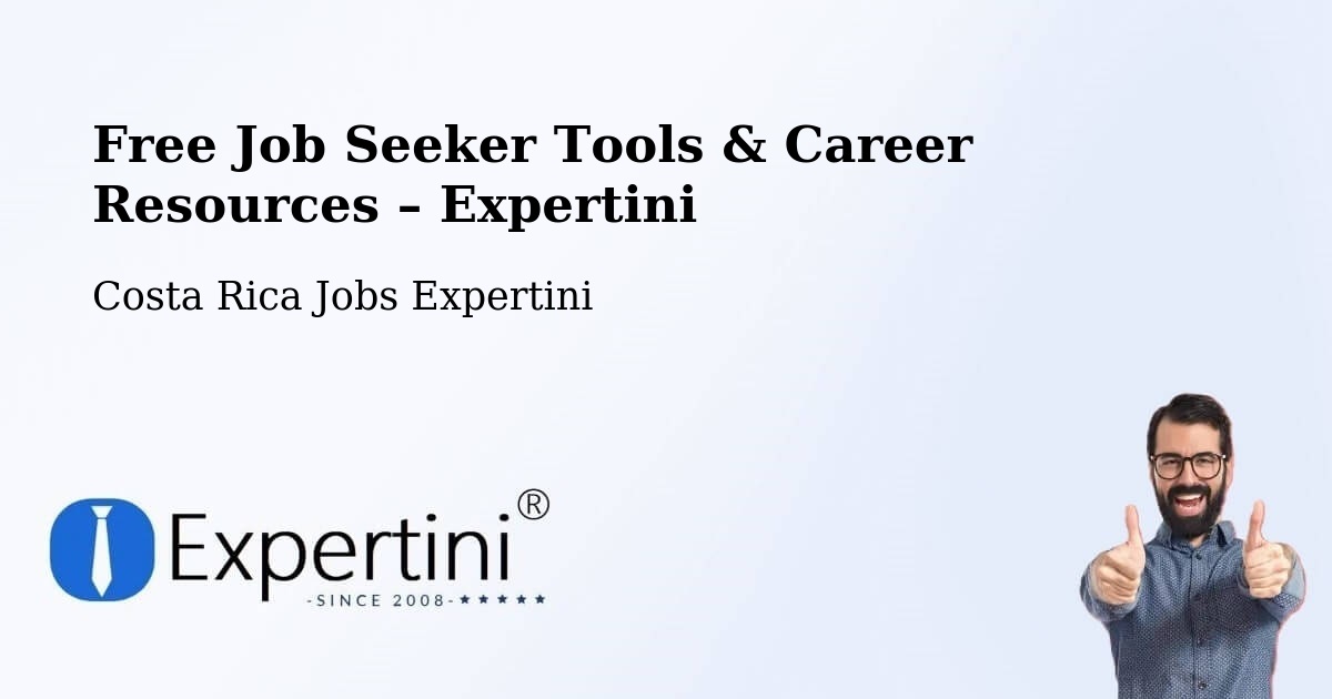 Free Job Seeker Tools & Career Resources – Jacó - Jacó, Costa Rica Jobs Expertini